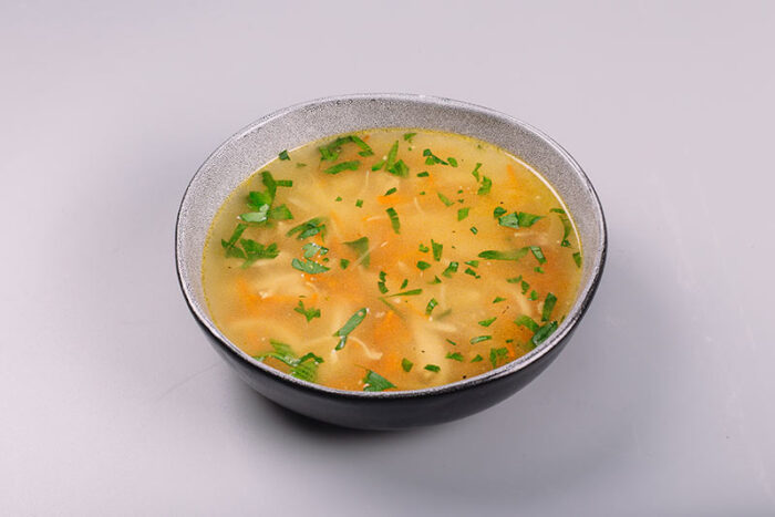 Лапша домашняя с курицей